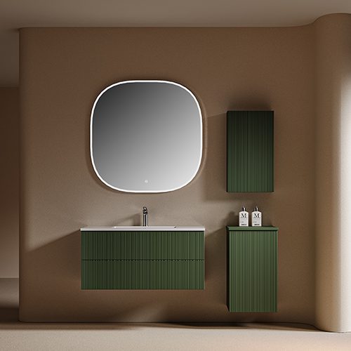 MY-8835 Wall Hung Bathroom Vanity