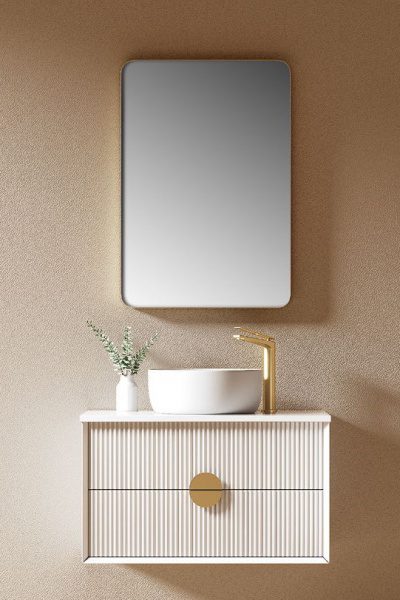 Bathroom vanity finish samples for OEM color control