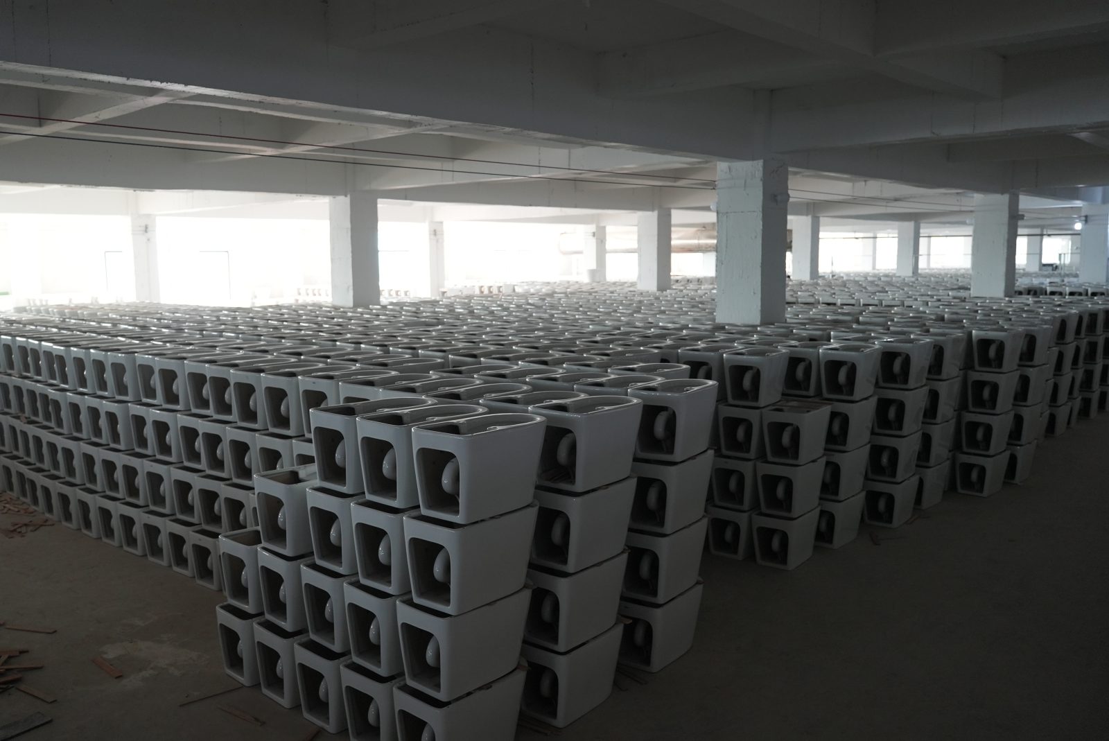 Finished goods warehouse for export